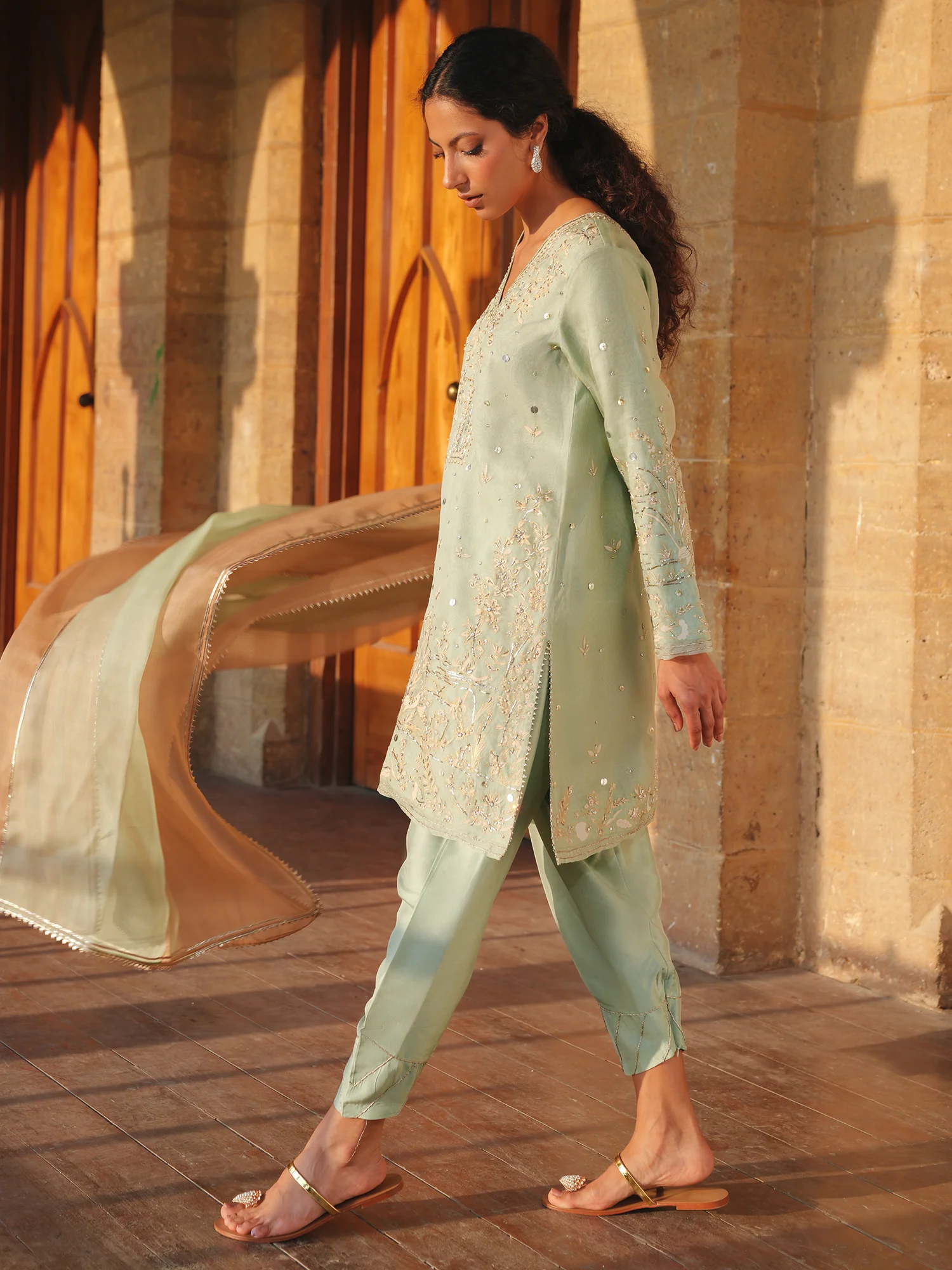 NATASHA, SKINNY SHALWAR & DUPATTA - Image 3