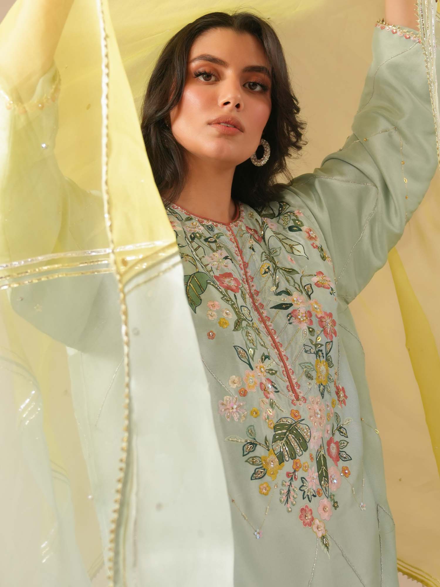RAYA, SKINNY SHALWAR & DUPATTA - Image 2